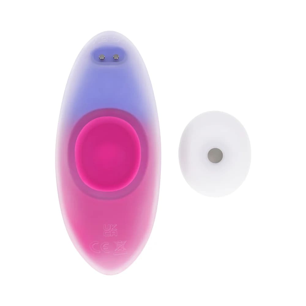 Evolved Paradise Panty Rechargeable Silicone Remote-Controlled Wearable Vibrator Pink/Purple thumbnail 2