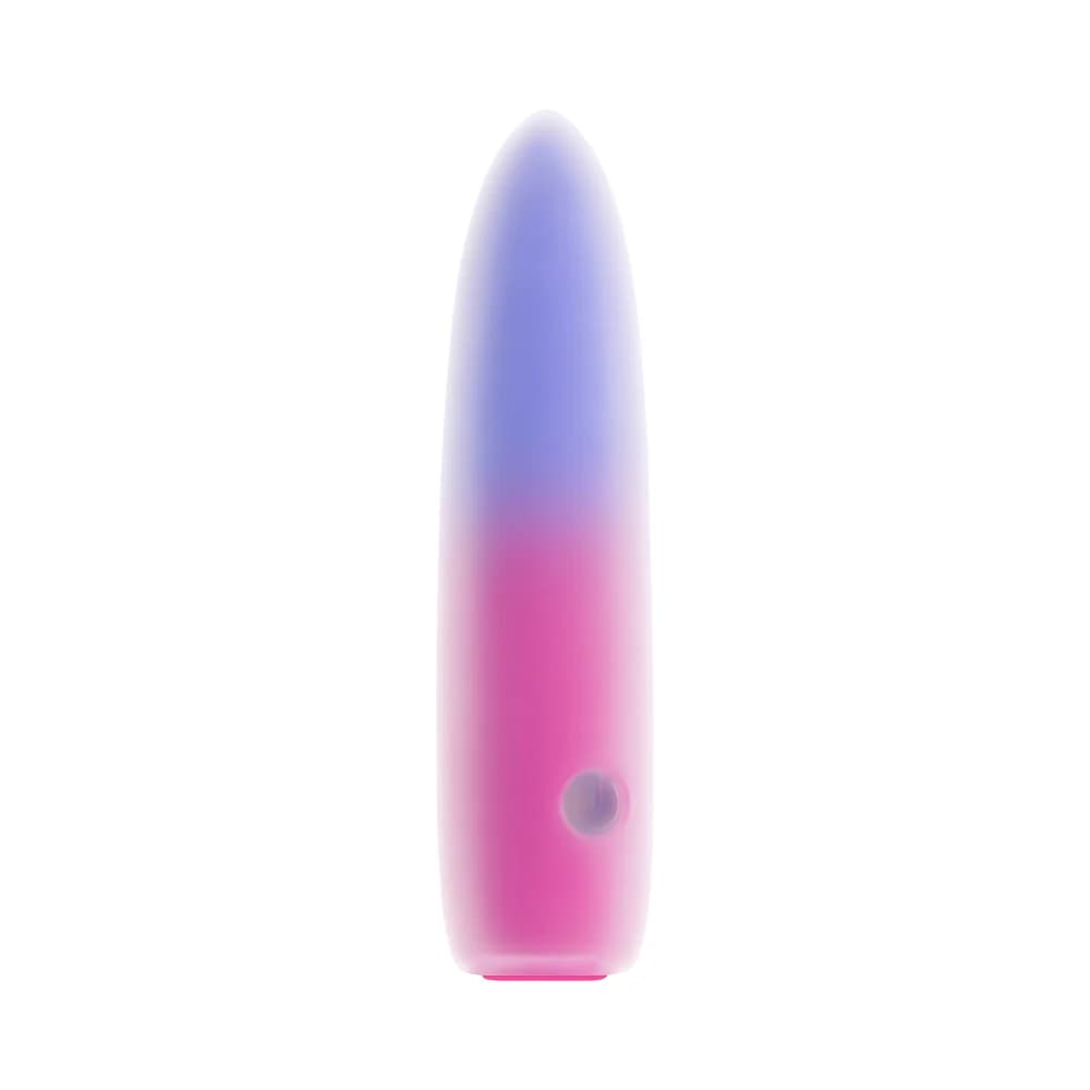 Evolved Paradise Bullet Rechargeable Dual Layer Silicone Bullet Vibrator Pink/Purple thumbnail 3