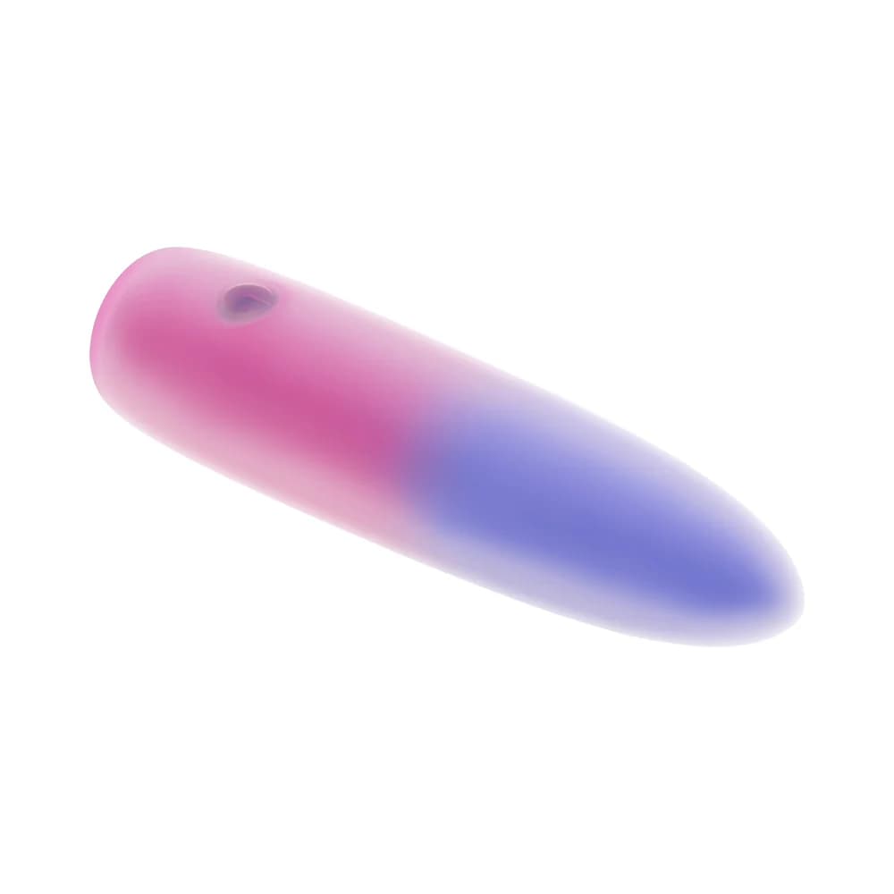 Evolved Paradise Bullet Rechargeable Dual Layer Silicone Bullet Vibrator Pink/Purple thumbnail 6