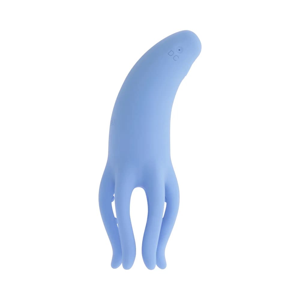 Selopa Tentacle Tickler Rechargeable Silicone Flexible Bead Vibrator Blue thumbnail 6