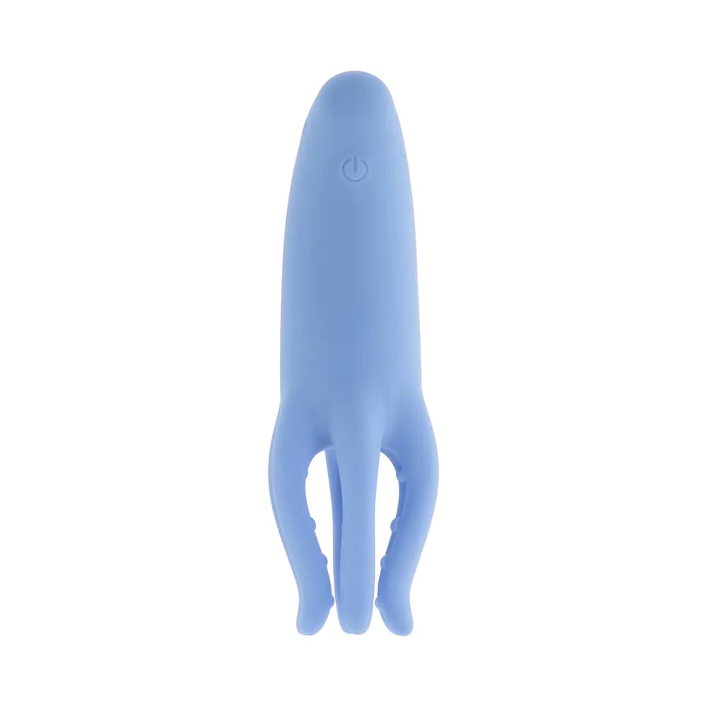 Selopa Tentacle Tickler Rechargeable Silicone Flexible Bead Vibrator Blue thumbnail 7