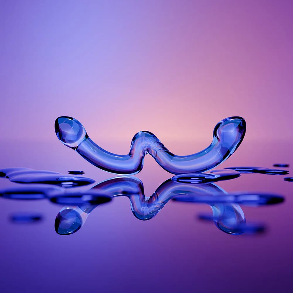Biird x Wicul OhWii Double-Ended Glass Dildo for G-Spot & P-Spot thumbnail 4