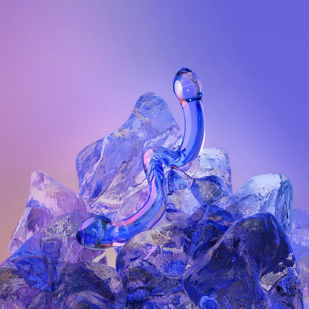 Biird x Wicul OhWii Double-Ended Glass Dildo for G-Spot & P-Spot thumbnail 6