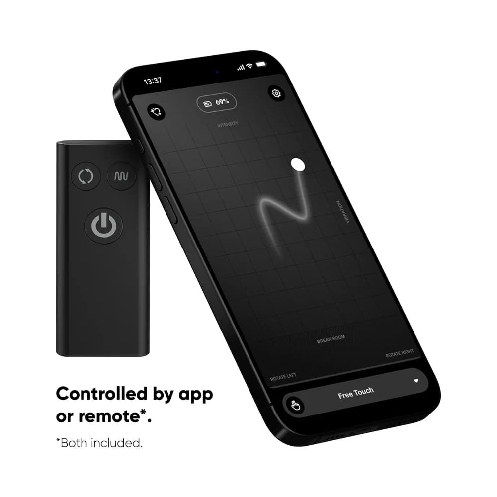 Nexus Revo Stealth App Enabled Rotating and Vibrating Remote Control Prostate Massager thumbnail 8