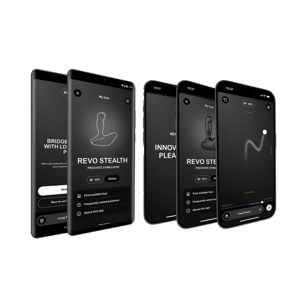 Nexus Revo Stealth App Enabled Rotating and Vibrating Remote Control Prostate Massager thumbnail 9