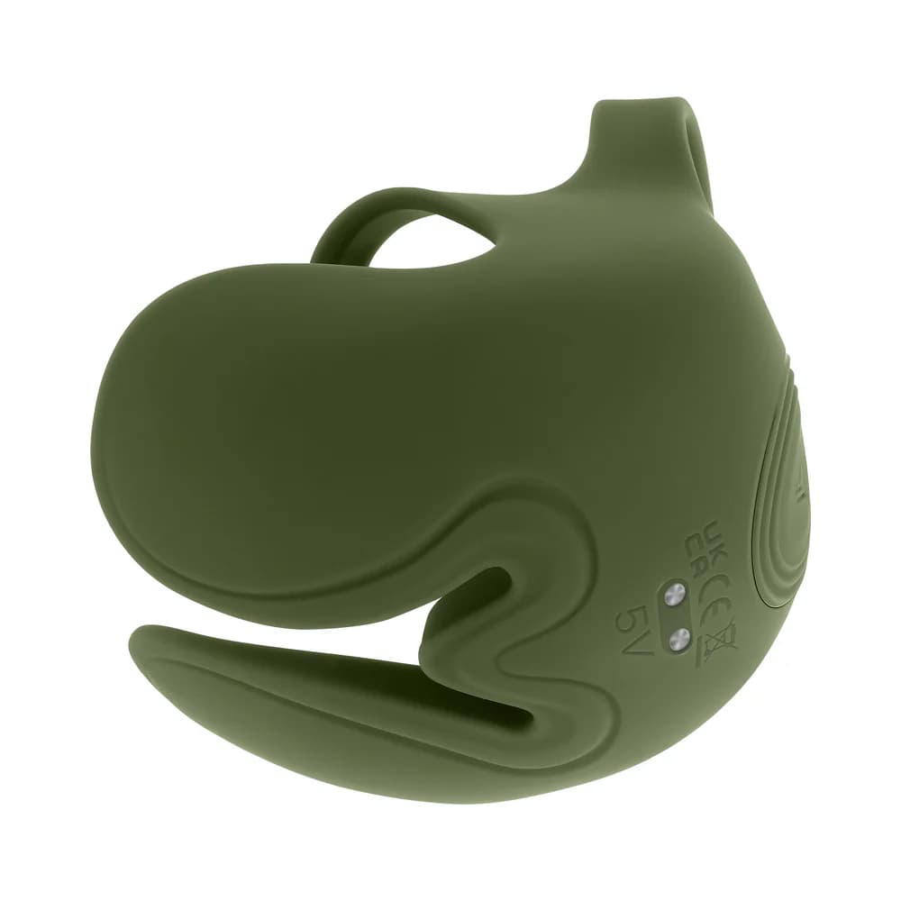 Zero Tolerance Nutty Buddy Rechargeable Cock Ring Stimulator Silicone Green thumbnail 5