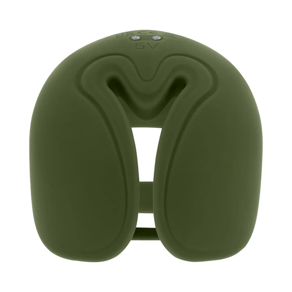 Zero Tolerance Nutty Buddy Rechargeable Cock Ring Stimulator Silicone Green thumbnail 6