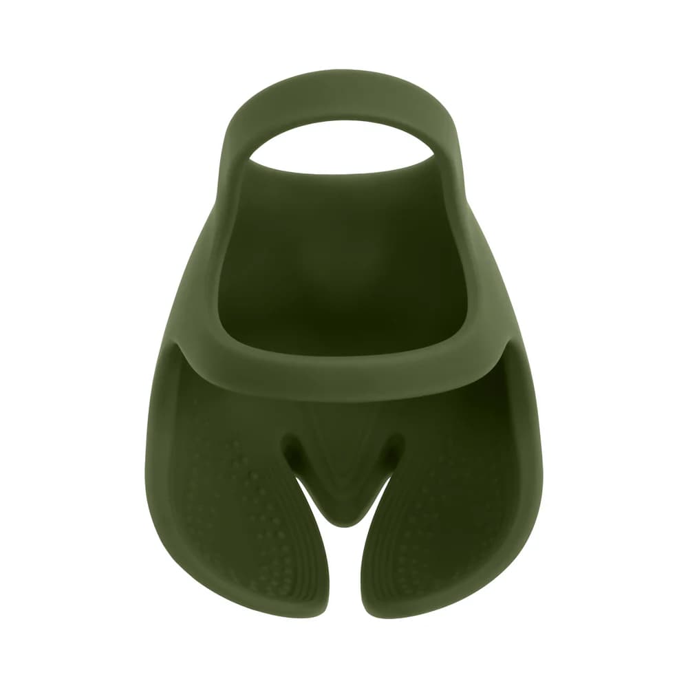 Zero Tolerance Nutty Buddy Rechargeable Cock Ring Stimulator Silicone Green thumbnail 8