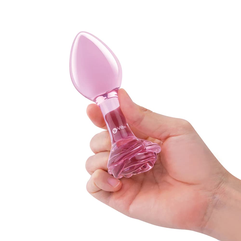 b-Vibe Pink Roses Training Plug Set thumbnail 9