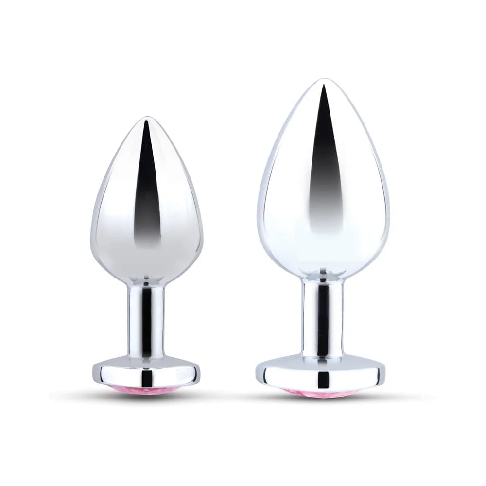 b-Vibe Jewel Metal Training Plug Set thumbnail 2