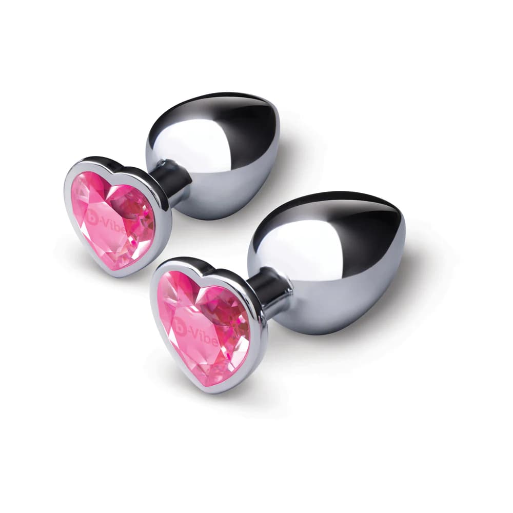 b-Vibe Jewel Metal Training Plug Set thumbnail 3