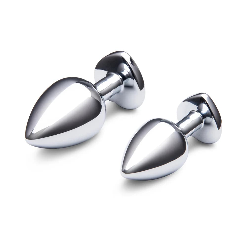 b-Vibe Jewel Metal Training Plug Set thumbnail 4
