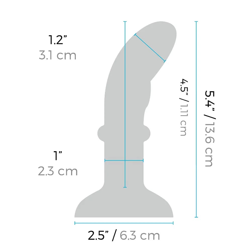 b-Vibe Remote Control Rimming P-Spot Plug thumbnail 4