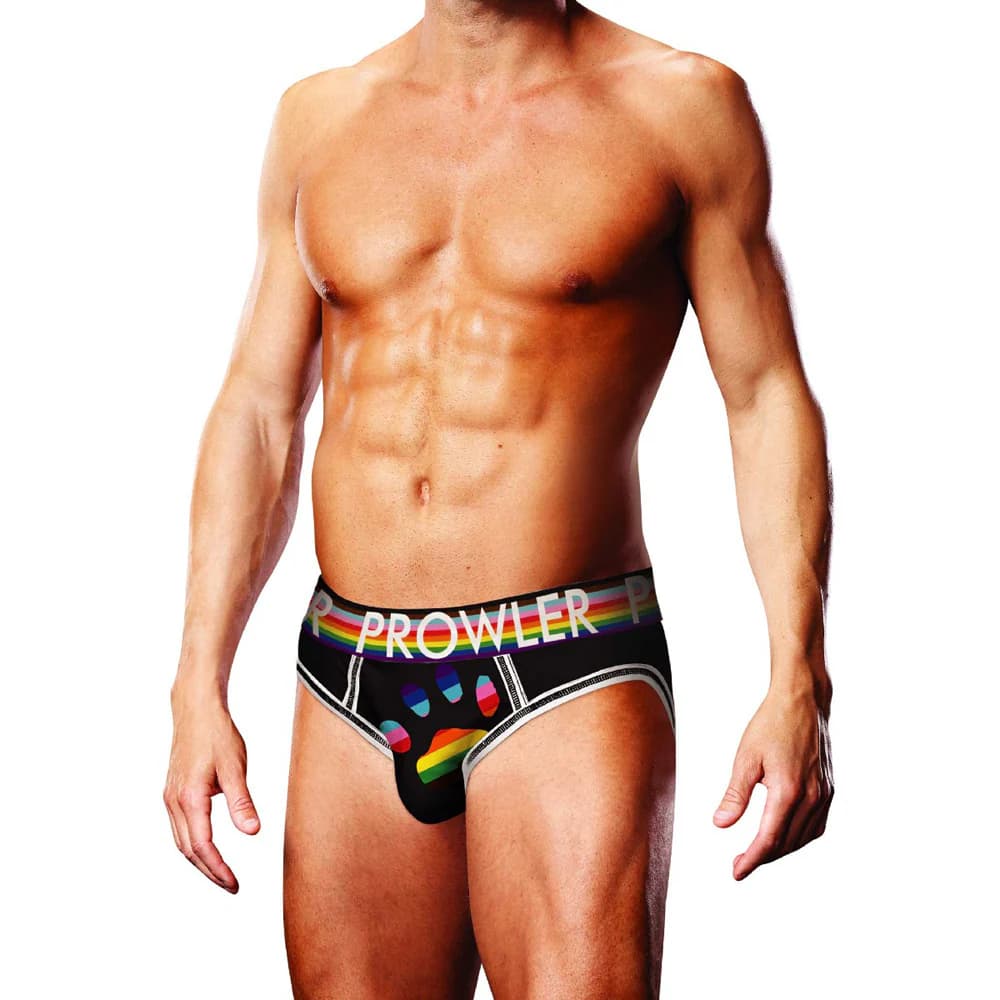 Prowler Oversized Paw Open Brief Black L thumbnail 2