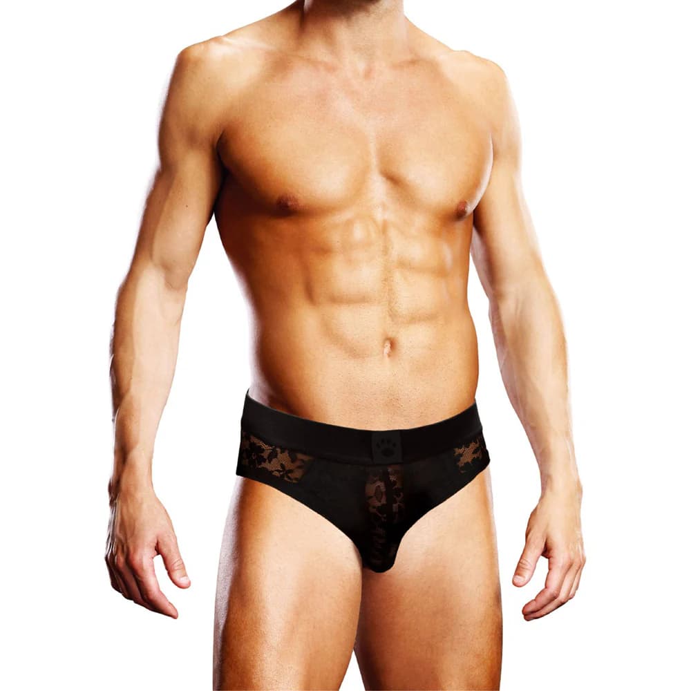 Prowler Lace Open Brief Black M thumbnail 2