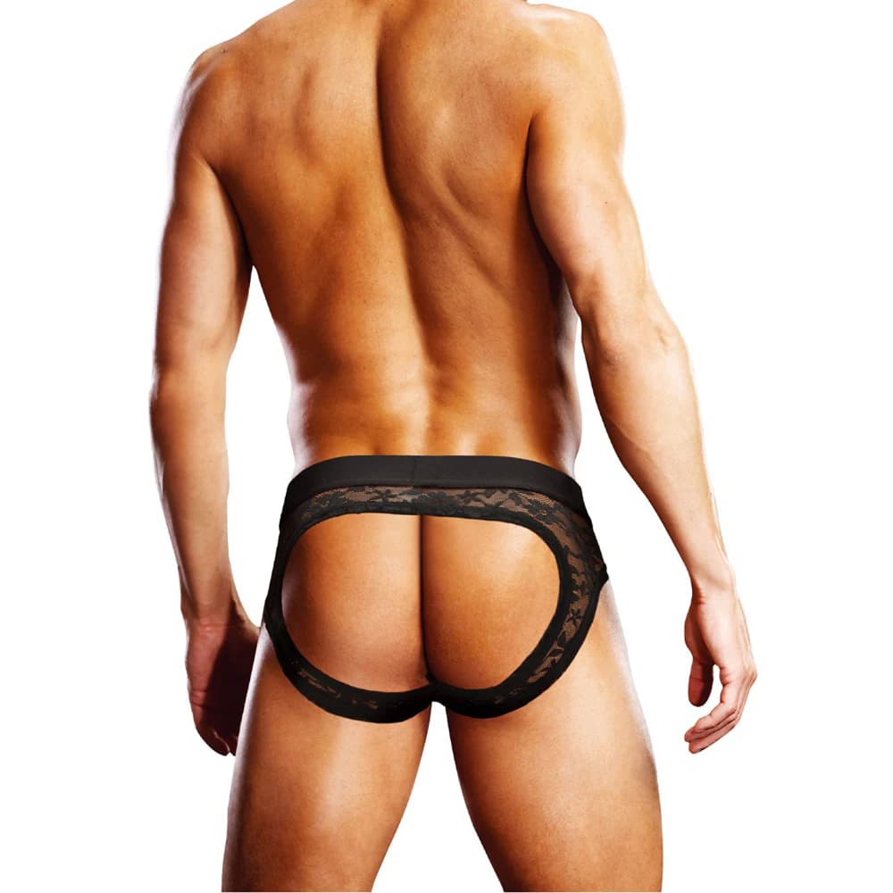 Prowler Lace Open Brief Black 2XL thumbnail 3