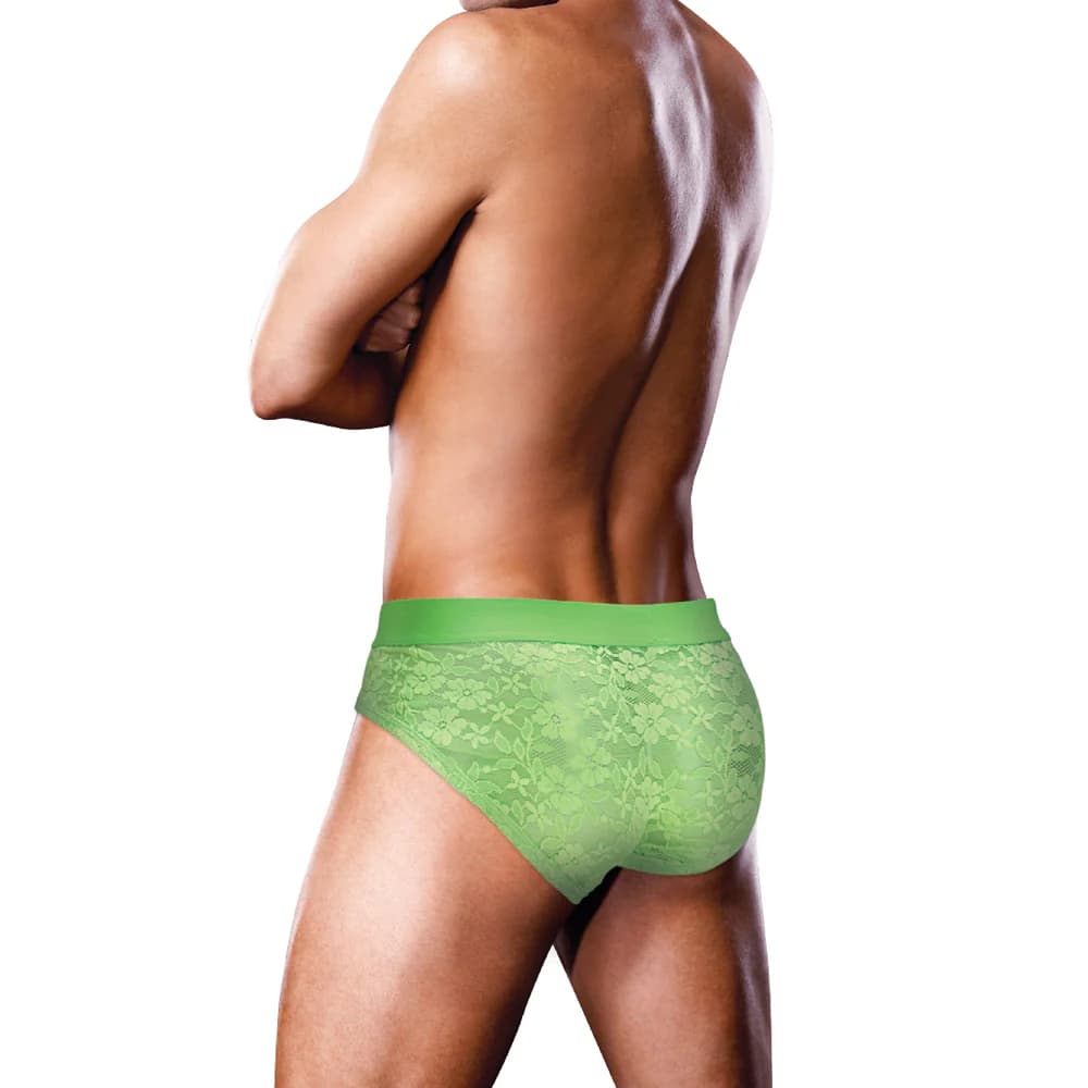 Prowler Lace Brief Neon Green S thumbnail 3