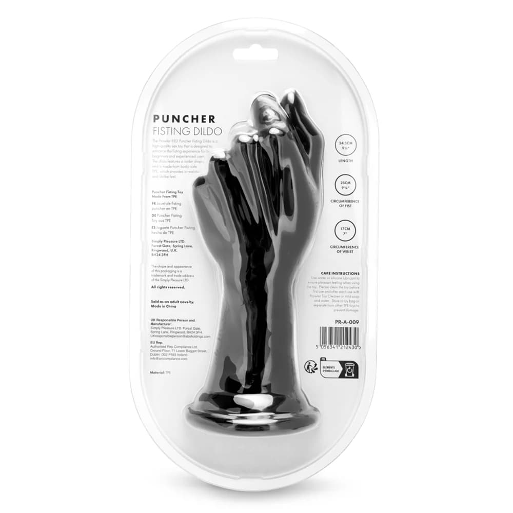 Prowler RED Puncher Fisting Dildo Black thumbnail 5