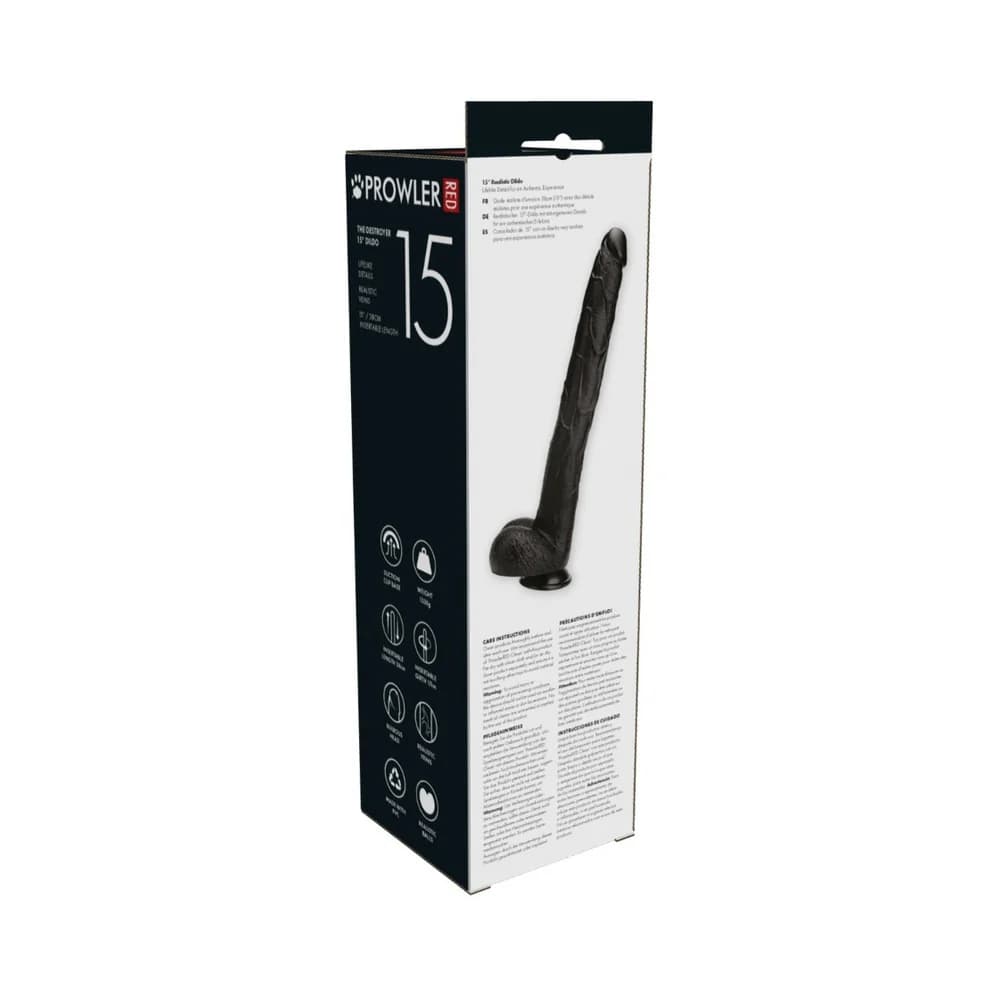 Prowler RED The Destroyer 15 in. Dildo Black thumbnail 7