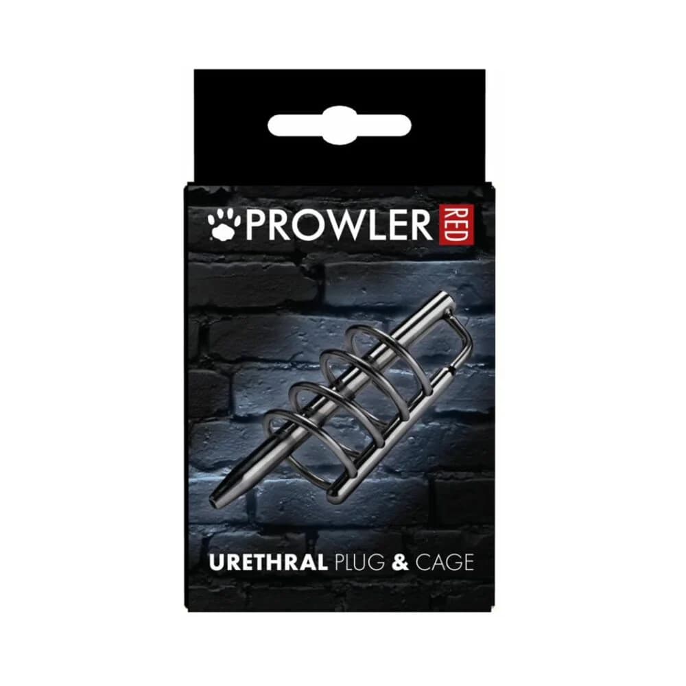 Prowler RED Urethral Plug & Cage Stainless Steel thumbnail 3