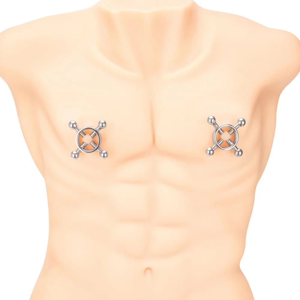 Prowler RED 4 Way Screw Nipple Clamp Set thumbnail 3