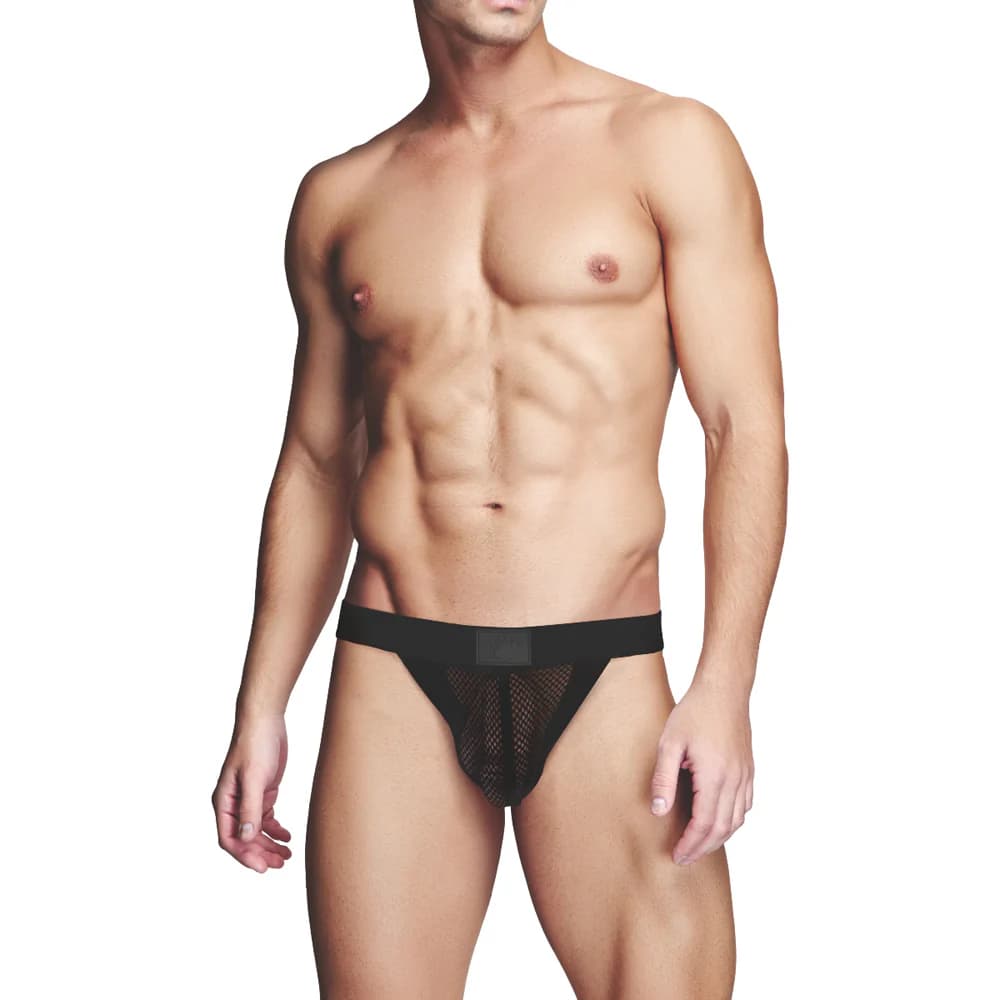 Prowler RED Fishnet Assless Jock Strap Black M thumbnail 2
