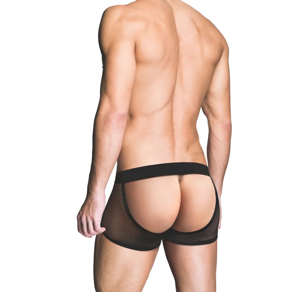Prowler RED Fishnet Assless Trunk Black XL thumbnail 3