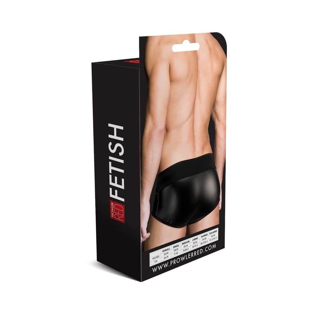 Prowler RED Wetlook Brief Black L thumbnail 4
