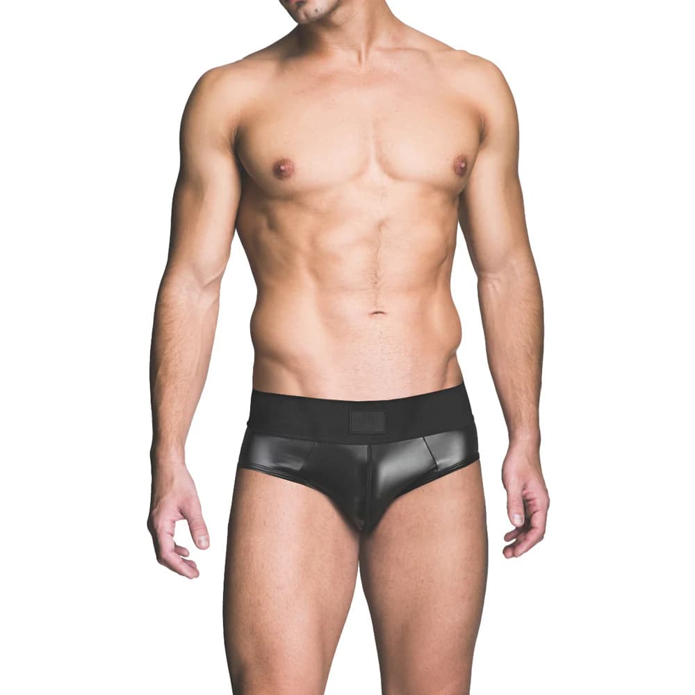 Prowler RED Wetlook Brief Black 2XL thumbnail 2