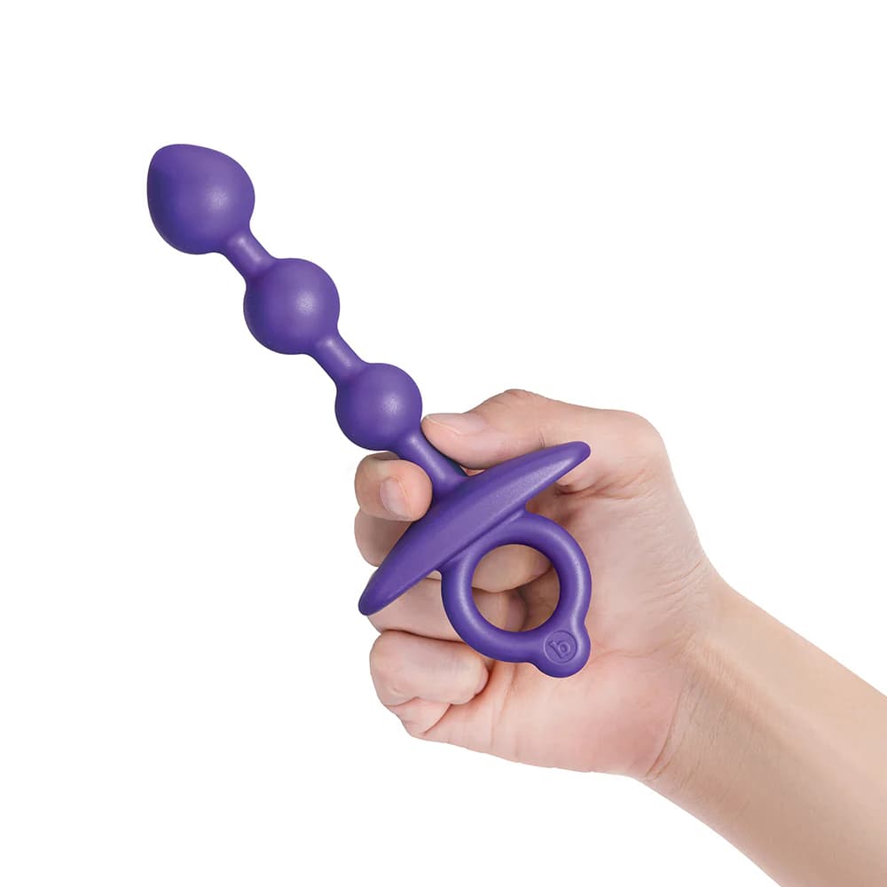b-Vibe Butties Zip Silicone Anal Bead thumbnail 5
