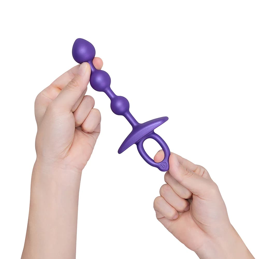 b-Vibe Butties Zip Silicone Anal Bead thumbnail 7