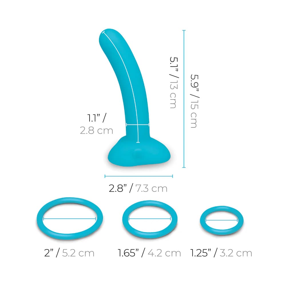b-Vibe Every Body Strap-On Harness Set with 6 in. Silicone Dildo Peg thumbnail 10
