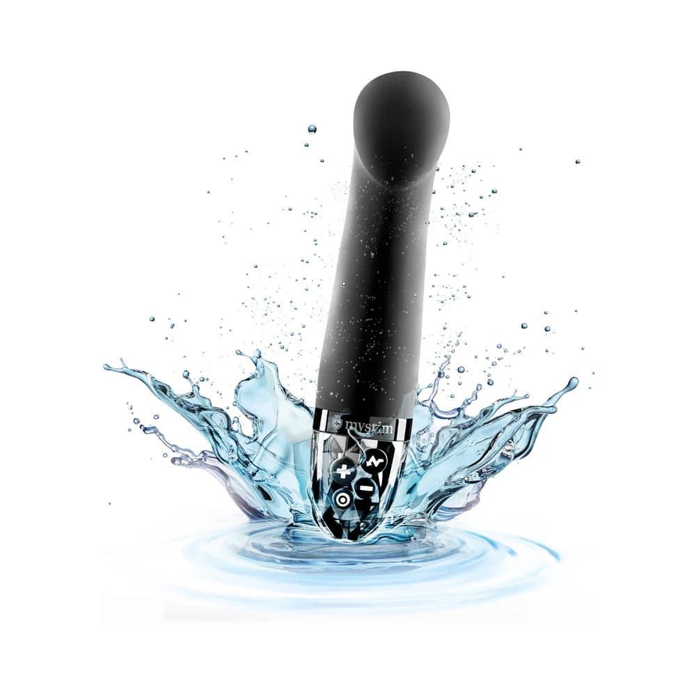 Mystim Right on Ron E-Stim Vibrator Black thumbnail 4