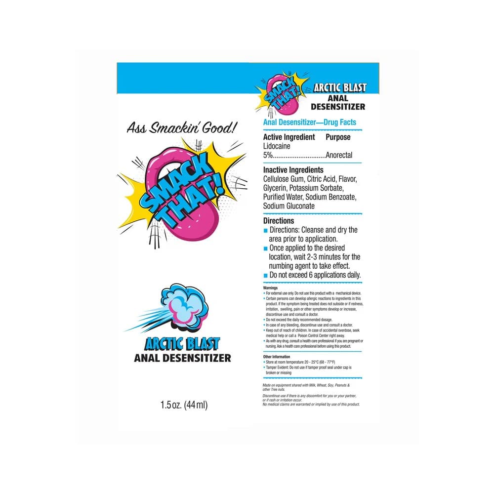 Smack That Anal Desensitizer Arctic Blast 1.5 oz. thumbnail 4