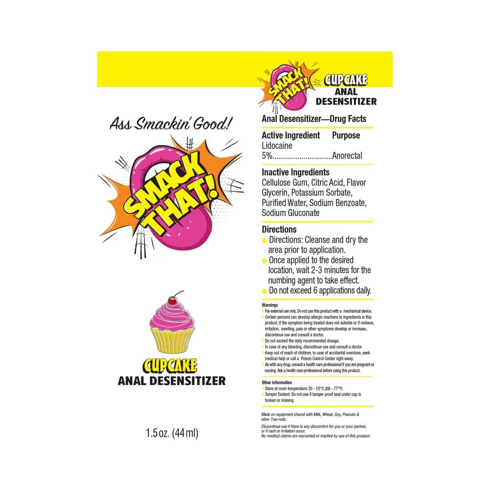 Smack That Anal Desensitizer Cupcake 1.5 oz. thumbnail 4