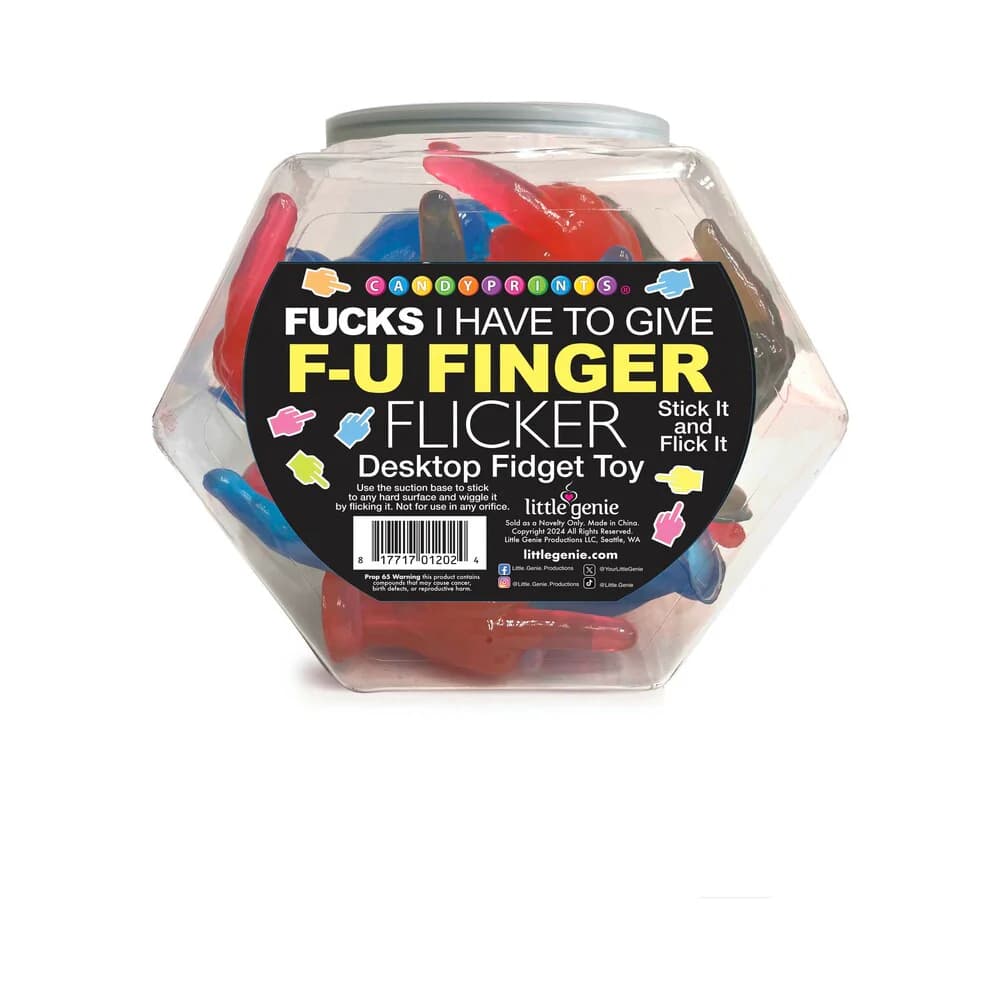 FU Finger Flickers 24-Piece Fishbowl thumbnail 3