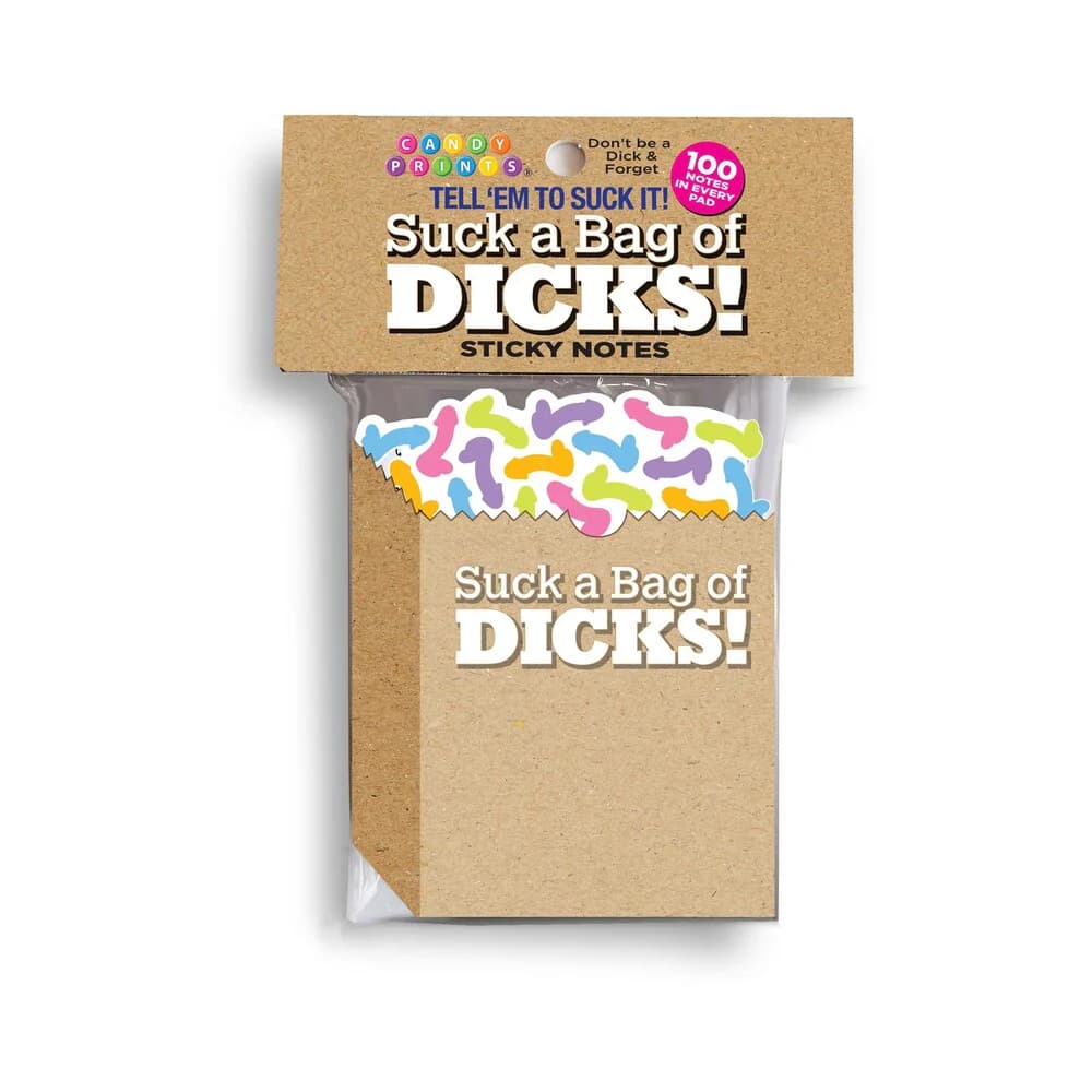 Suck a Bag of Dicks Sticky Notes