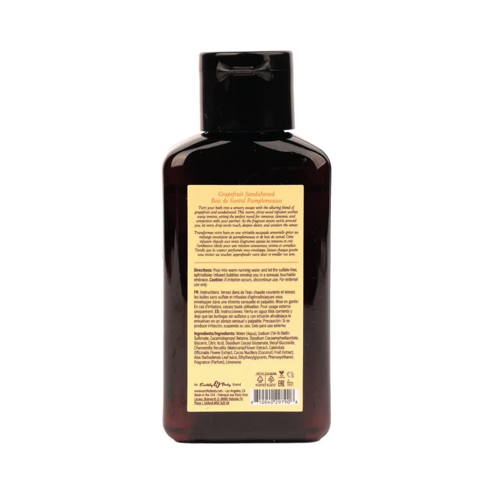Earthly Body At Night Aphrodisiac Bubble Bath Grapefruit Sandalwood 2 oz. thumbnail 2
