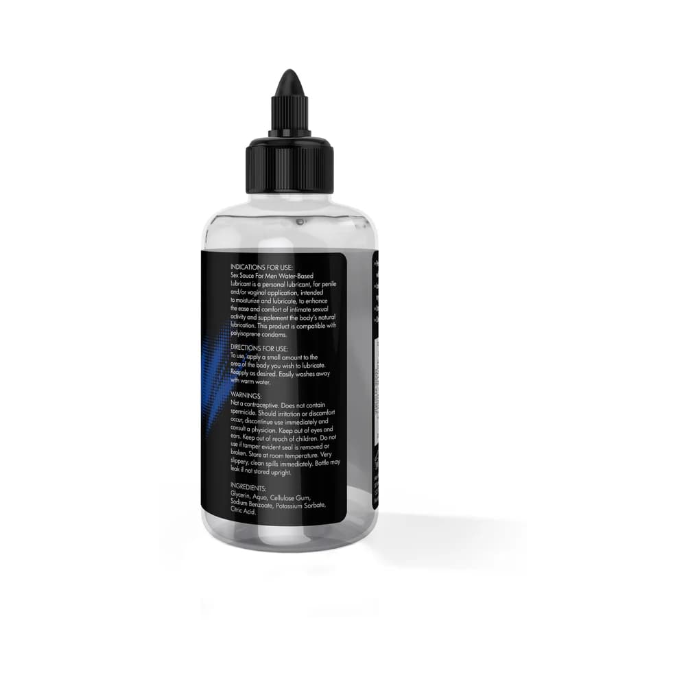 Naughty Jane's Sex Sauce for Men Water-Based Lubricant 8 oz. thumbnail 2