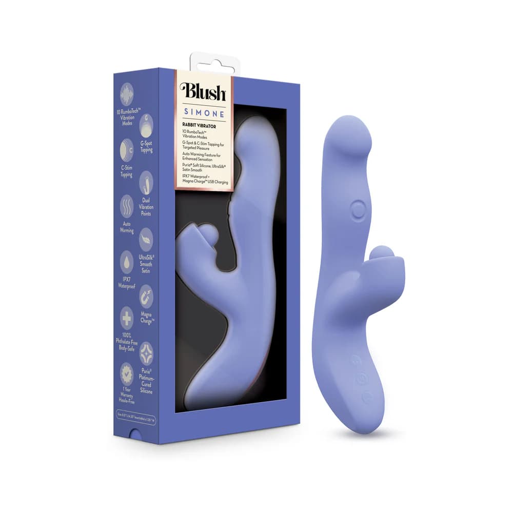 Blush Collection Simone Tapping Rabbit Blue