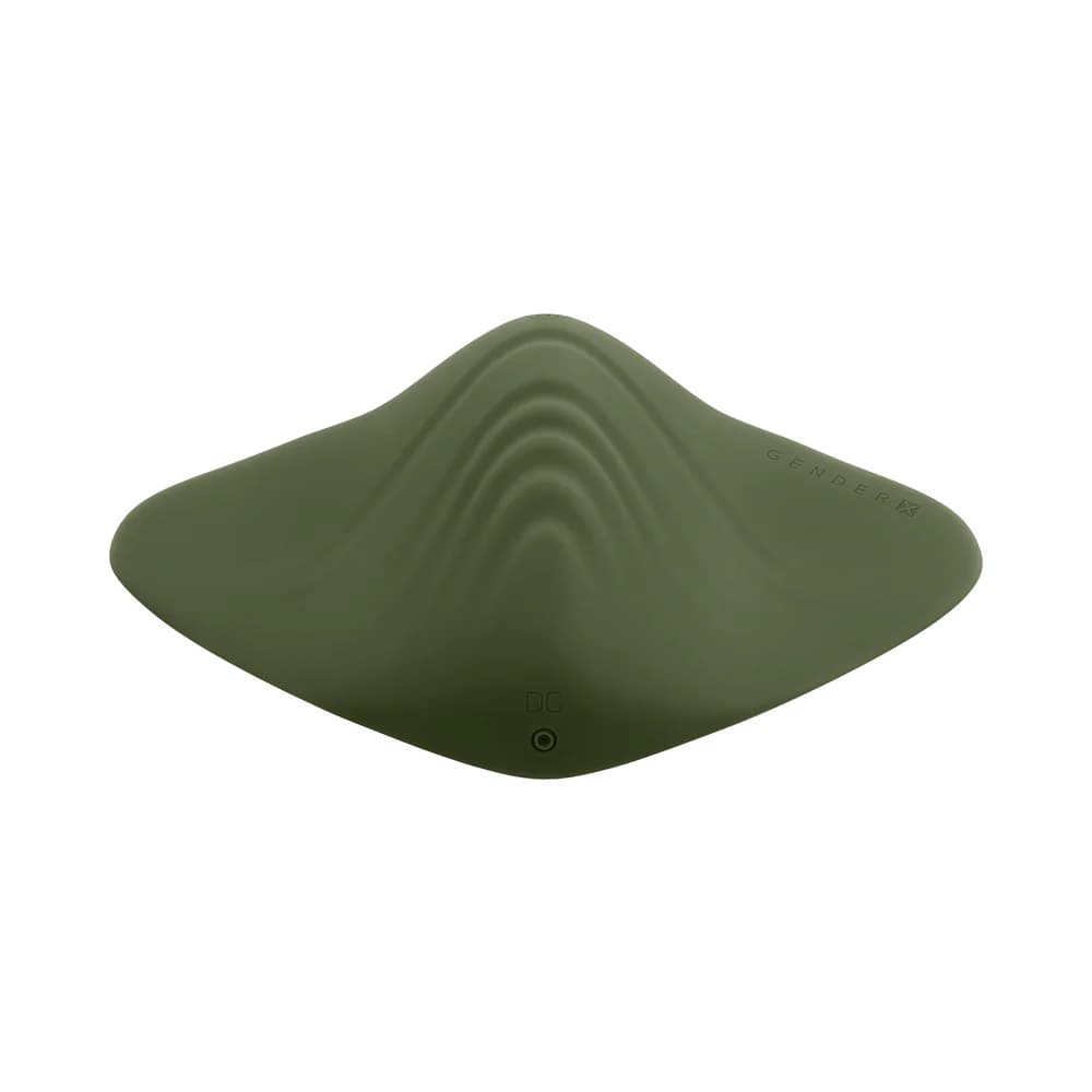 Gender X Pleasure Pad Rechargeable Grinding Pad & Stroker Silicone Green thumbnail 3