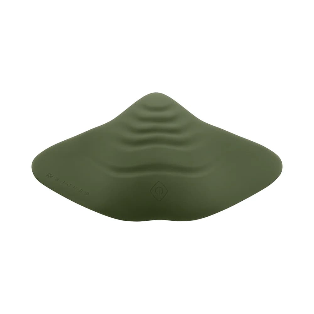 Gender X Pleasure Pad Rechargeable Grinding Pad & Stroker Silicone Green thumbnail 4