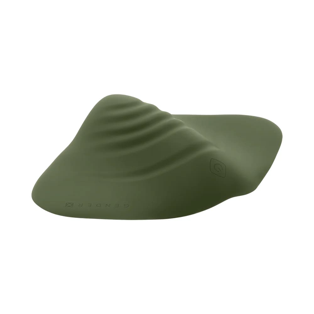 Gender X Pleasure Pad Rechargeable Grinding Pad & Stroker Silicone Green thumbnail 5