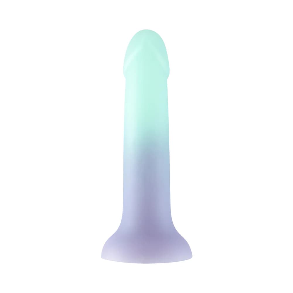 Adam & Eve Ombre Curve Liquid Silicone Dildo thumbnail 3