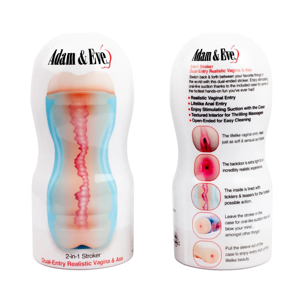 Adam & Eve 2-in-1 Stroker thumbnail 2