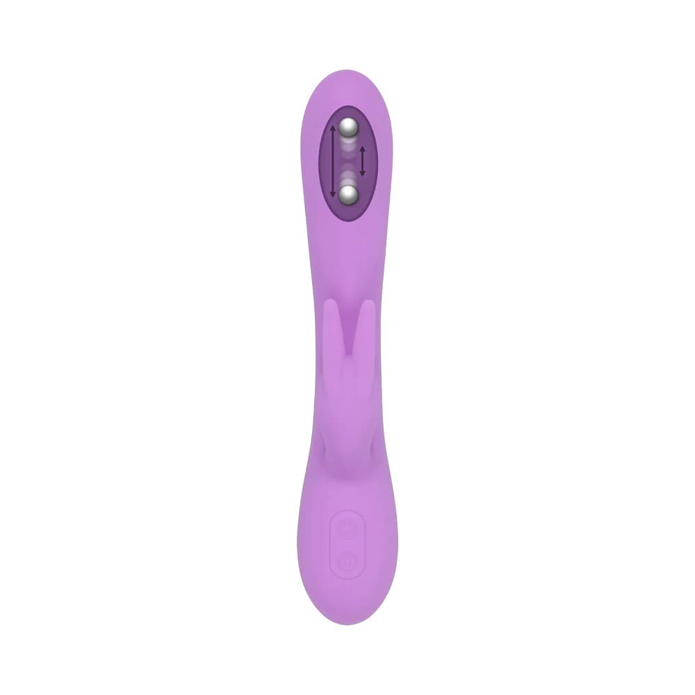 Evolved Bead The Way Rechargeable Dual Stimulator Silicone Pink thumbnail 2
