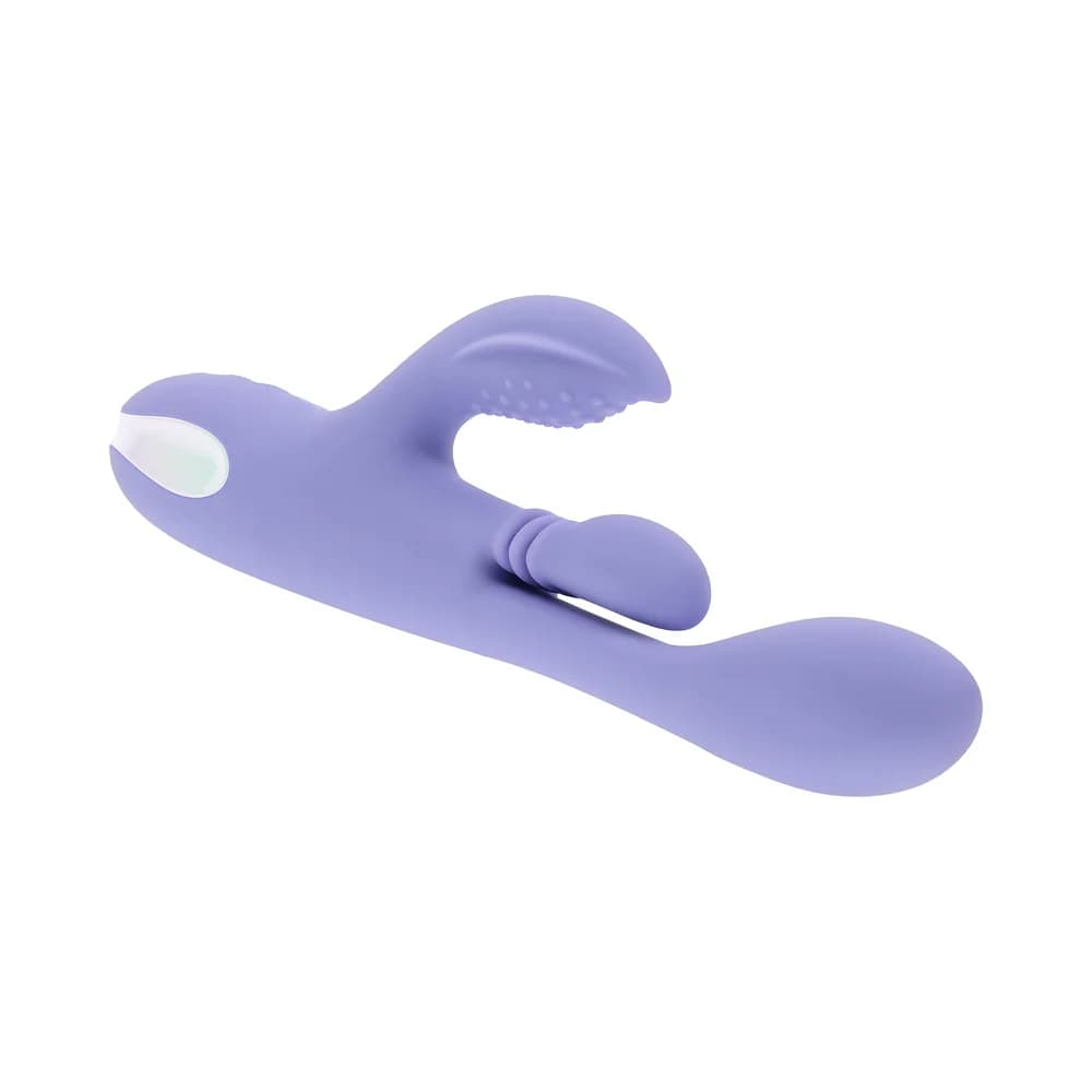 Playboy Nubbin Rubbin Rechargeable Dual Stimulator Vibe Silicone Purple thumbnail 10