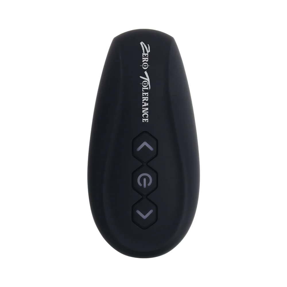 Zero Tolerance Mr Prostate Twirling Prostate Vibe with Remote Silicone Black thumbnail 2