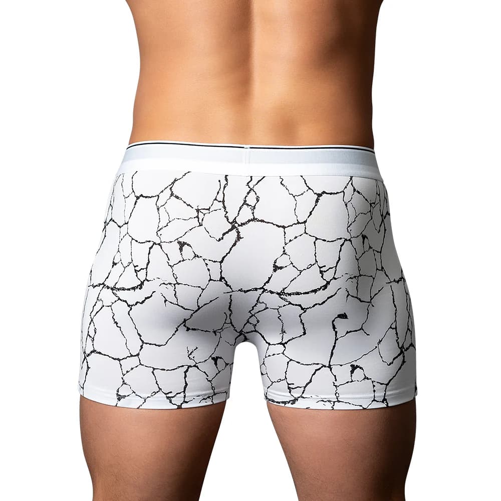 Male Power Soo Cumfy Boxer Brief Black/White S thumbnail 3