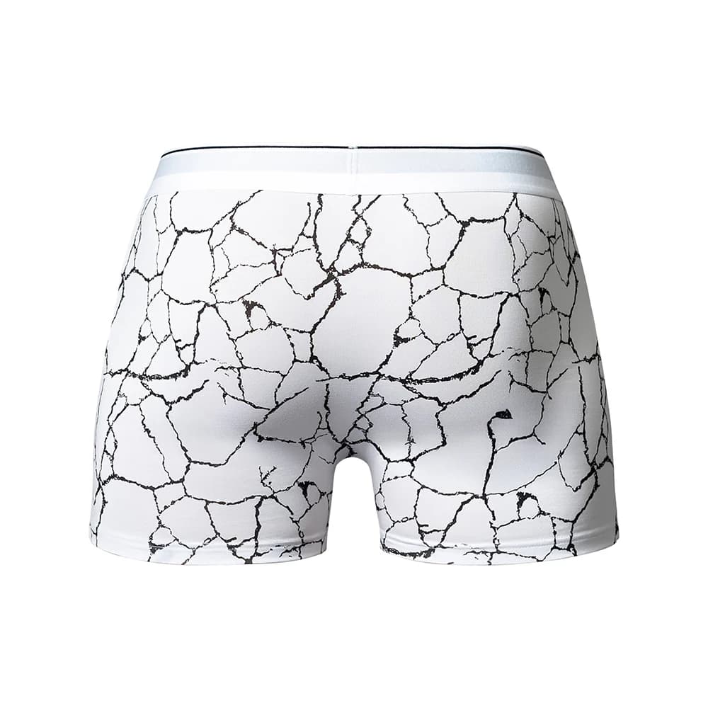 Male Power Soo Cumfy Boxer Brief Black/White S thumbnail 5